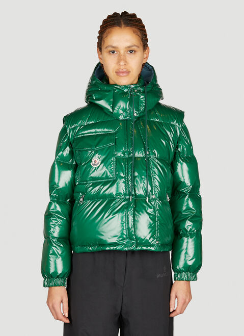 Moncler Karakorum Karakorum Ripstop Down Jacket Burgundy mnk0254002