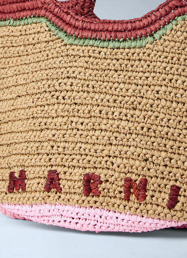 Marni Woven Tote Bag Beige mni0264009