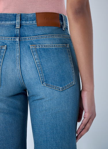 Straight-Leg Denim Jeans Chloé Straight-Leg Denim Jeans Blue chl0264017