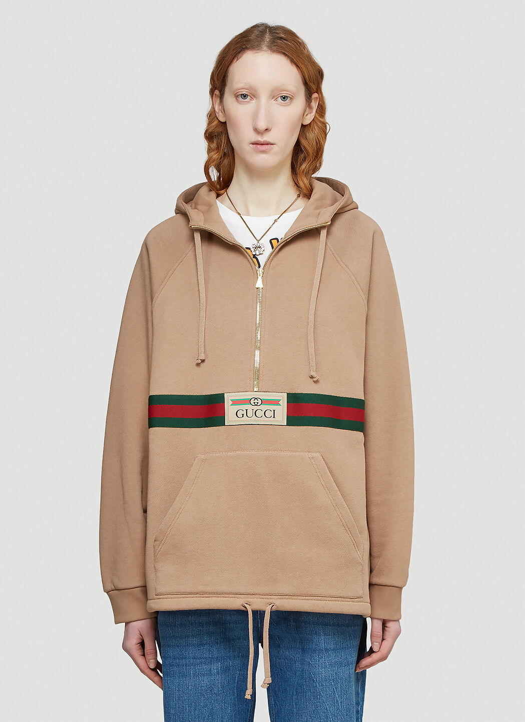 Gucci discount beige hoodie