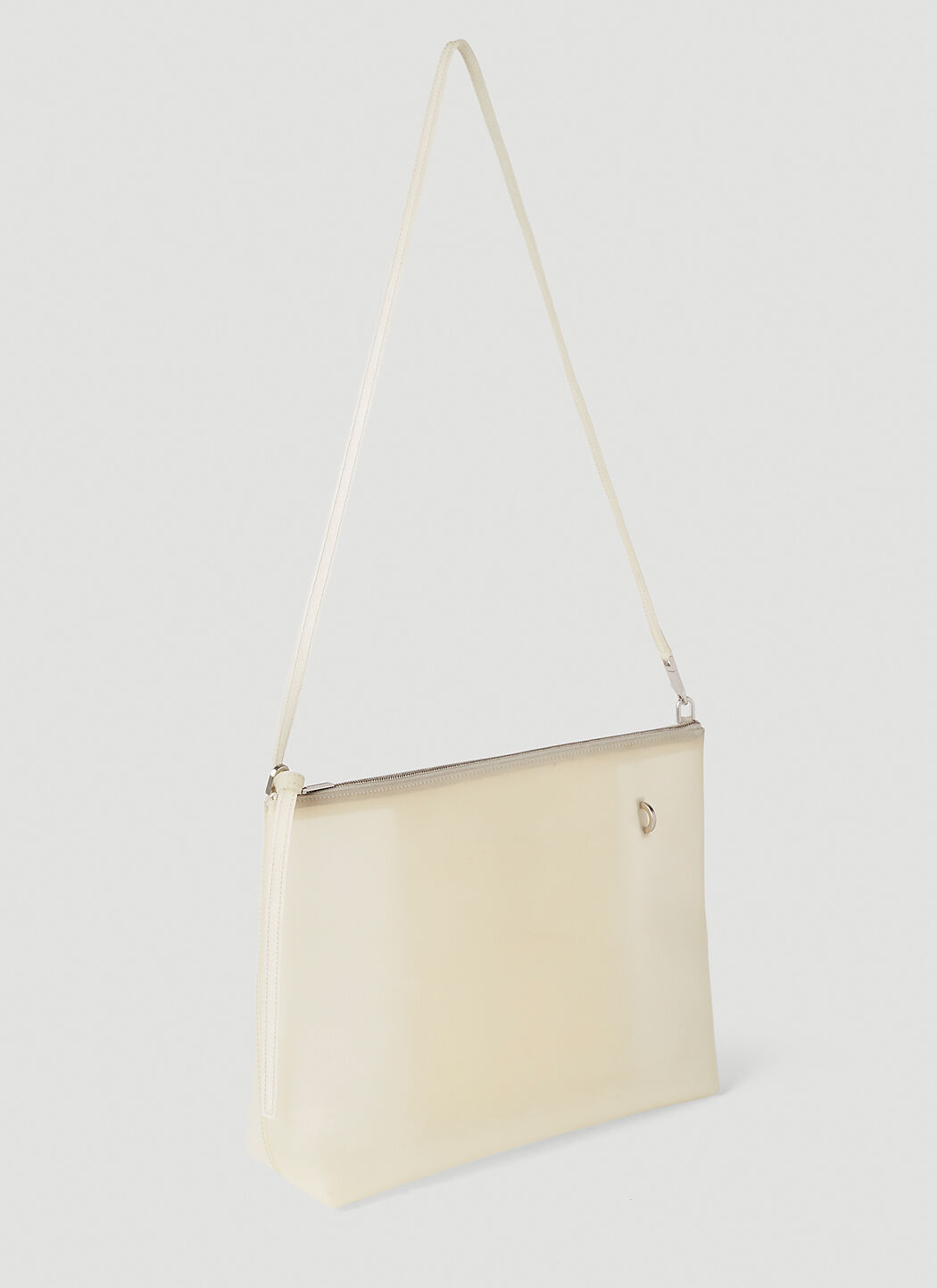 Rick Owens Big Adri Crossbody Bag en WhiteCream pour homme LN CC