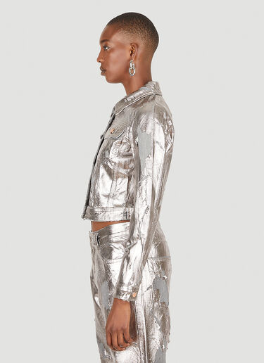 Diesel De-Slimmy Metallic Jacket Silver dsl0249017