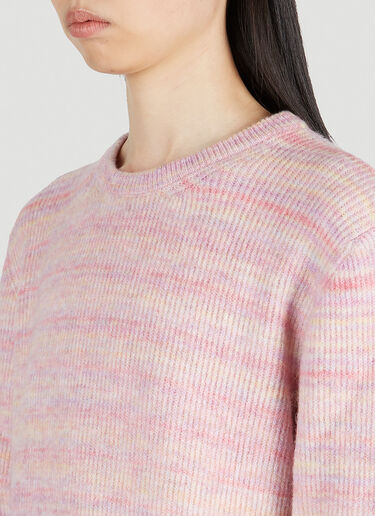 A.P.C. Elsa Striped Sweater Pink apc0251004