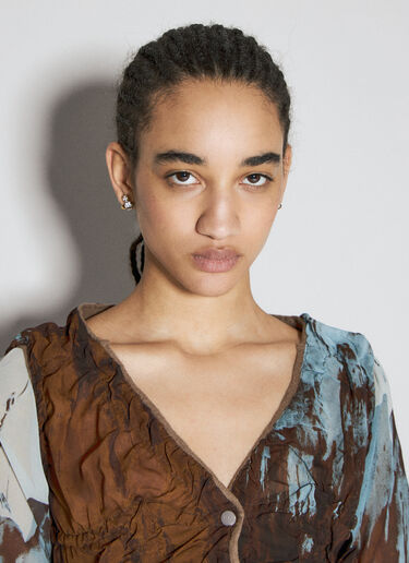 Vivienne Westwood 브라이튼 바스 릴리프 귀걸이  골드 vvw0254054