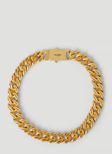 Saint Laurent Gourmet Chain Necklace  Gold sla0245119