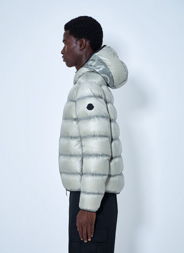 LN-CC® - Moncler: Guadiana Hooded Down Jacket - Grey Moncler Guadiana Hooded Down Jacket Grey mon0165029