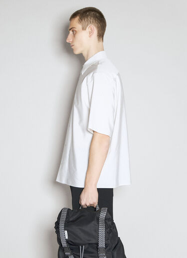 Lanvin Folded Short-Sleeve Shirt White lnv0155004