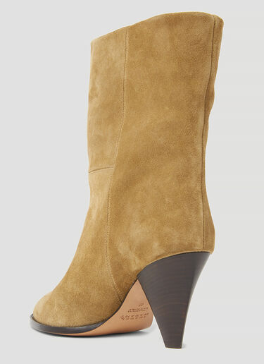 Isabel Marant Rouxa Suede Boots Camel ibm0253023