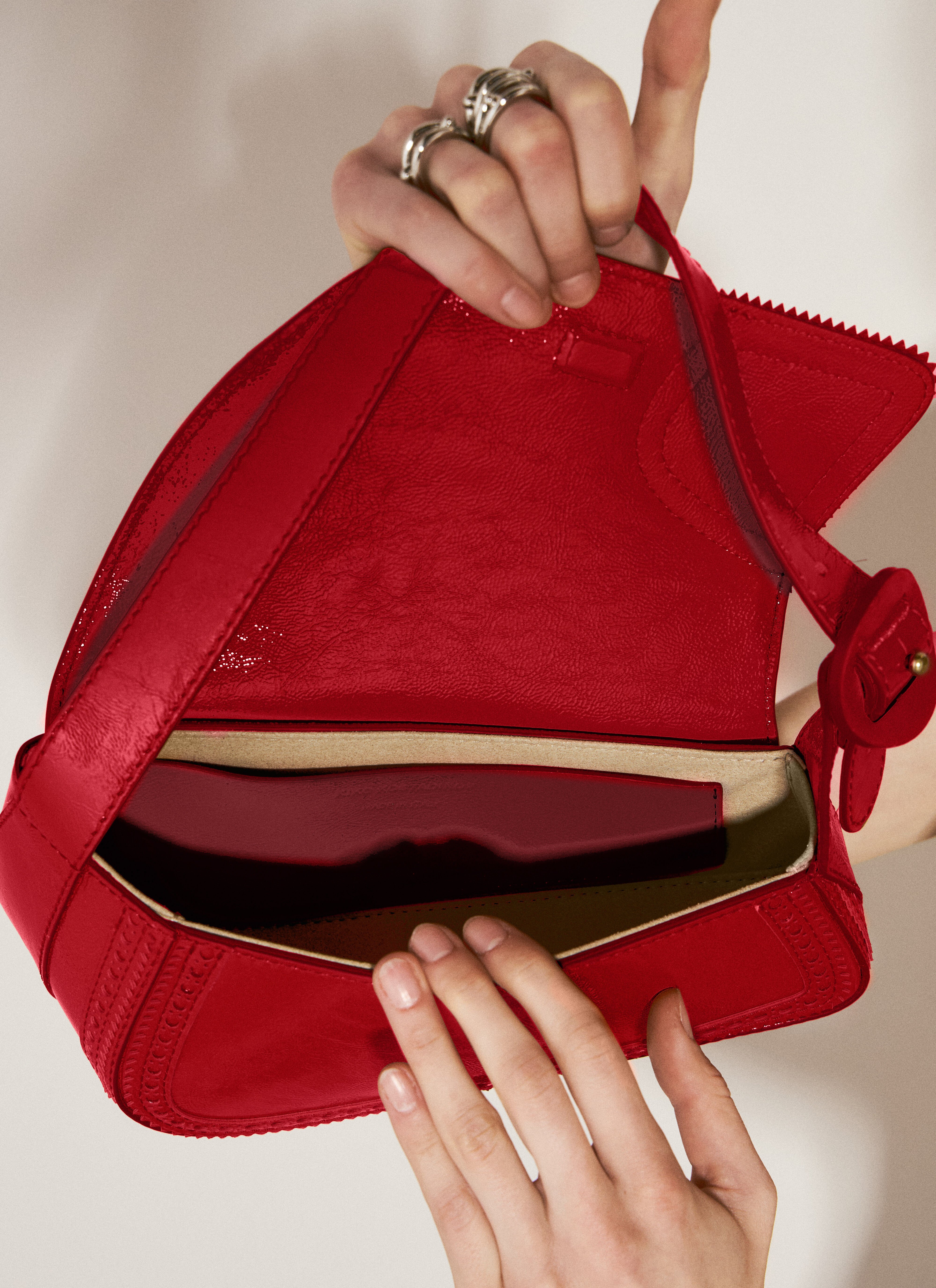 Kiko Kostadinov Purple Trivia Bag