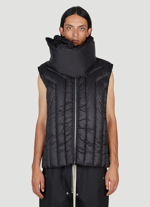 Rombaut Gimp Sleeveless Jacket Black rmb0154001