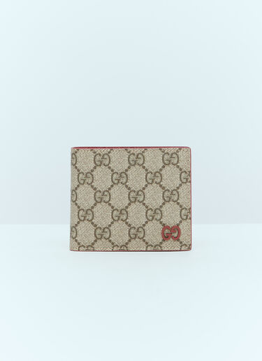 Gucci GG Supreme Canvas Wallet Beige guc0155107