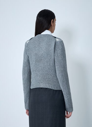 Cashmere Cardigan Prada Cashmere Cardigan Grey pra0262062