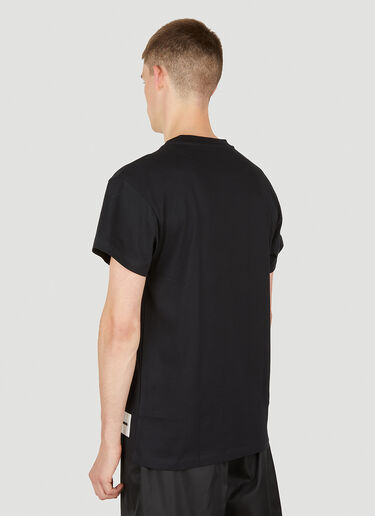 Jil Sander+ ロゴプリントTシャツ3枚セット ブラック jsp0149011