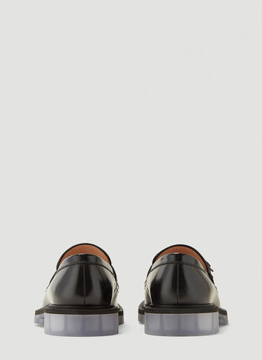 Bottega Veneta Tassel Leather Loafers Black bov0142018