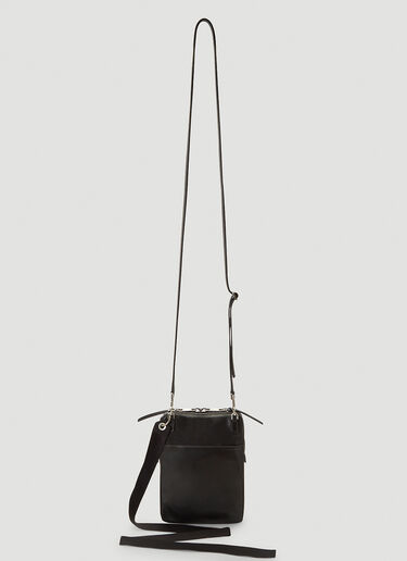 Supply Crossbody Pouch Bag Rick Owens Supply Crossbody Pouch Bag Black ric0139033