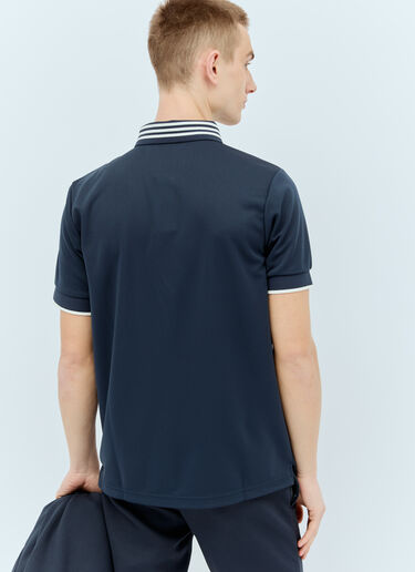 adidas SPZL Logo Patch Polo Shirt Navy aos0157006