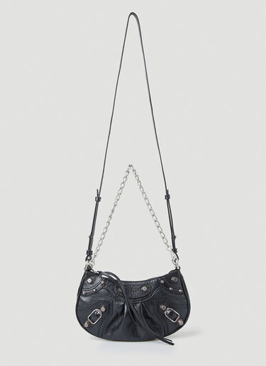 Balenciaga Le Cagole Shoulder Bag Black bal0248097