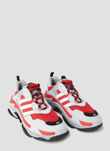 Balenciaga x adidas Triple S 运动鞋 红色 axb0151028