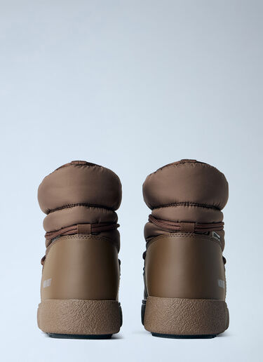LN-CC® - Moon Boot: Ltrack Low Nylon Boots - Brown Moon Boot Ltrack Low Nylon Boots Brown mnb0366024