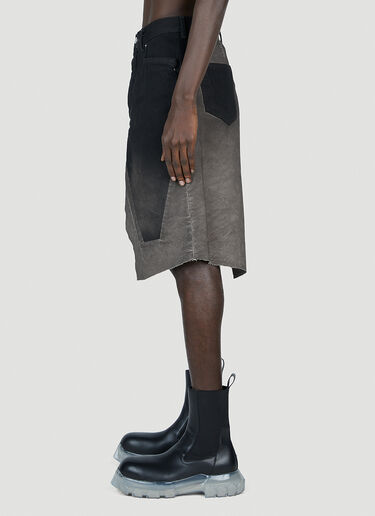 Rick Owens Slivered Skirt Brown ric0152006