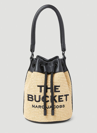 Marc Jacobs Straw Bucket Bag Beige mcj0253026