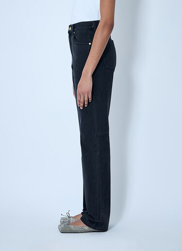 Jacquemus Le De-NÃ®mes Droit 牛仔裤  黑色 jac0260008