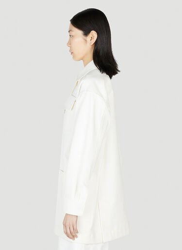 Max Mara Ragtime Shirt Jacket White max0252051