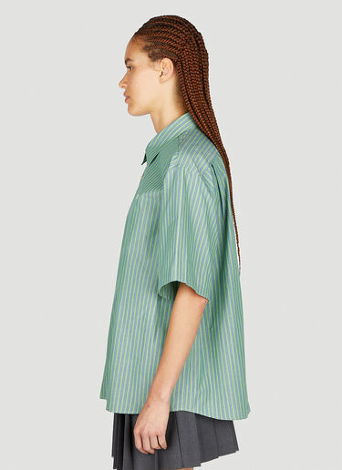 Acne Studios Striped Shirt Green acn0351010