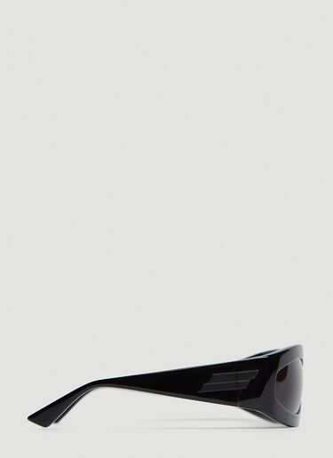 Bottega Veneta Oversized Acetate Sunglasses Black bov0243096