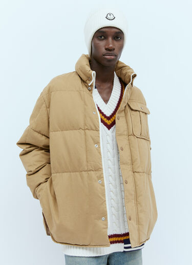 ウールビーニーハット Moncler x Palm Angels ウールビーニーハット ホワイト mpa0355004