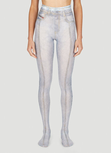 Diesel P-Koll-G2 Denim Look Tights Blue dsl0251005