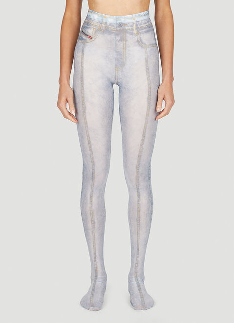 The North Face P-Koll-G2 Denim Look Tights Black tnf0252044