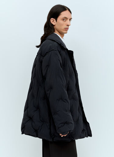 Recycled Nylon Padded Jacket Maison Margiela Recycled Nylon Padded Jacket Black mla0353003