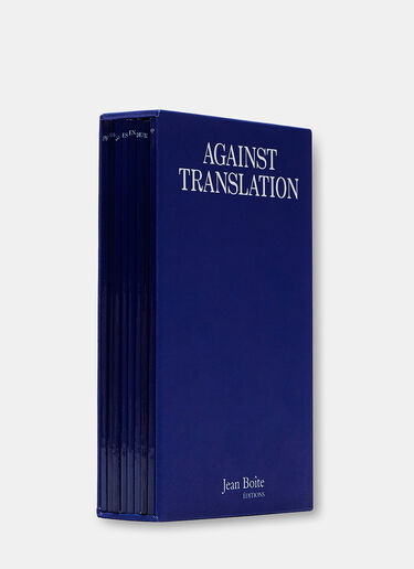 Books Against Translation by Kenneth Goldsmith Black dbn0505111