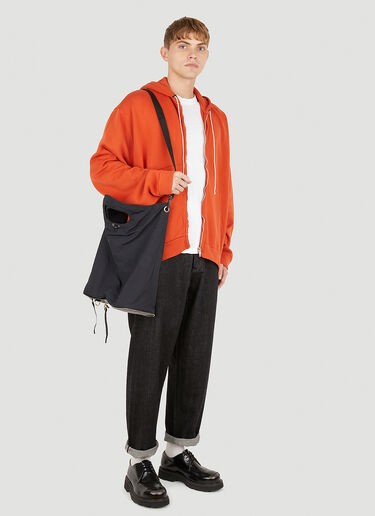 Camiel Fortgens Zip Hooded Sweatshirt Orange caf0150002