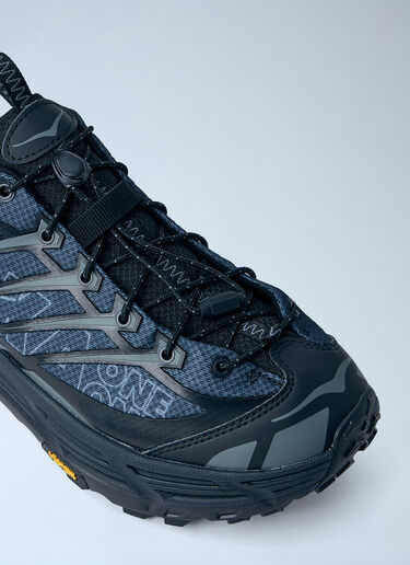 HOKA U Mafate Three2 ワードマークスニーカー 黒 hok0364002