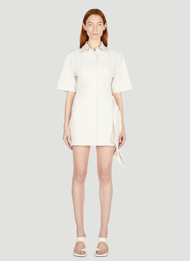 Jacquemus La Robe Camisa Dress Cream jac0251009