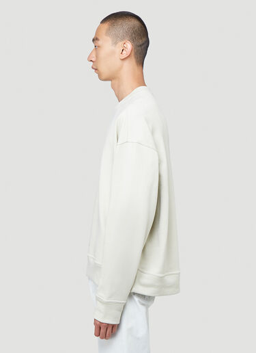 Jil Sander Crewneck Sweatshirt Green jil0142019