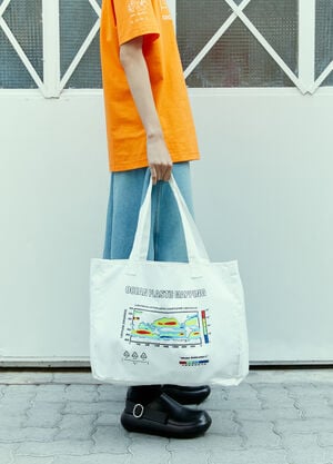 Space Available Ocean Mapping Tote Bag White spa0354017