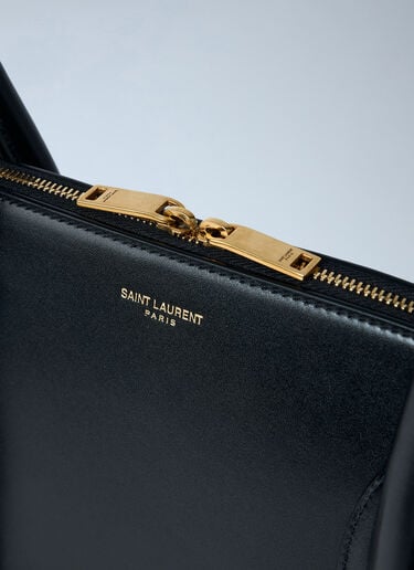 Leather Bowling Bag Saint Laurent Leather Bowling Bag Black sla0262042