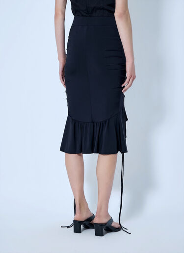 LN-CC® - KNWLS: Cu Midi Skirt - Black KNWLS Cu Midi Skirt Black knw0266020