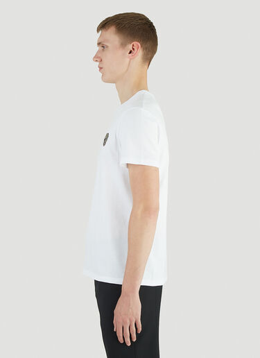Alexander McQueen スカルバッジTシャツ ホワイト amq0145021