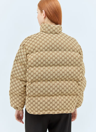 Gucci GG Canvas Bomber Jacket Beige guc0257020