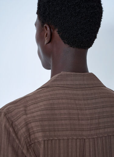 LN-CC® - ACMH: Cotton Shirt - Brown ACMH Cotton Shirt Brown acm0164013