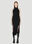 Helmut Lang Mock Neck Dress Black hlm0251002