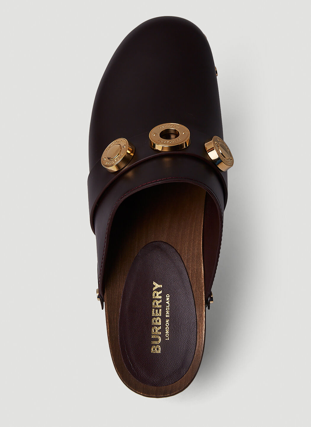 Burberry Women s Ophelia Clogs in Black LN CC