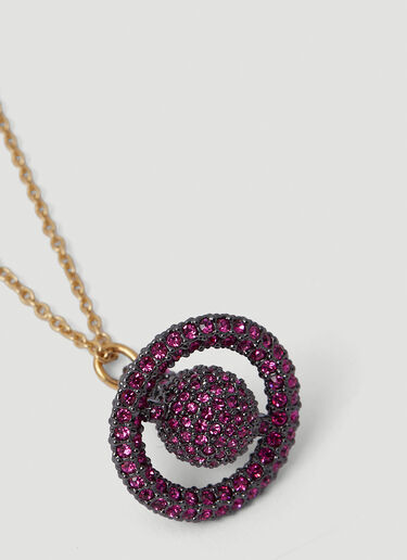 Vivienne Westwood Grace Small Pendant Necklace Pink vvw0249092