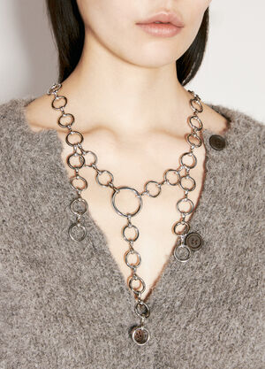 Our Legacy Ring Necklace Grey our0356007