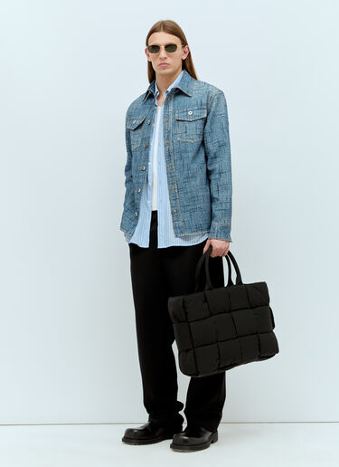 Bottega Veneta Large Arco Padded Tote Bag Black bov0154018