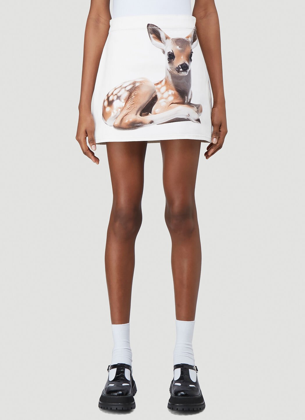 Burberry 2025 deer skirt
